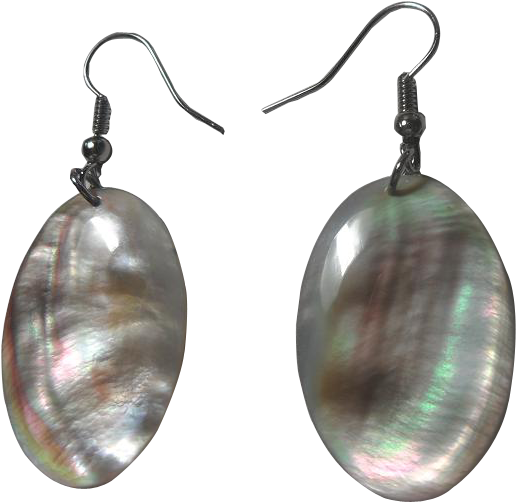 Earring Mother Of Pearl - Earrings (700x700), Png Download