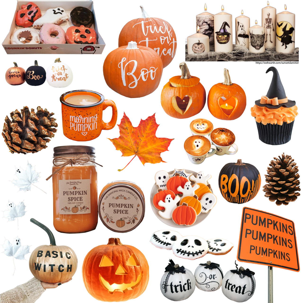 168 Images About Pngs - Jack-o'-lantern (1280x1280), Png Download