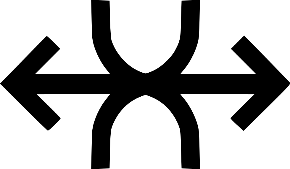 Png File Svg - Pfeil Beide Richtungen Png (980x570), Png Download