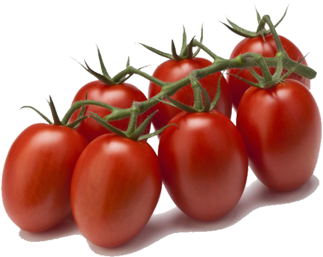 Tomates Cocktail Prunes En Grappe - Roma Tomaten Png (800x560), Png Download