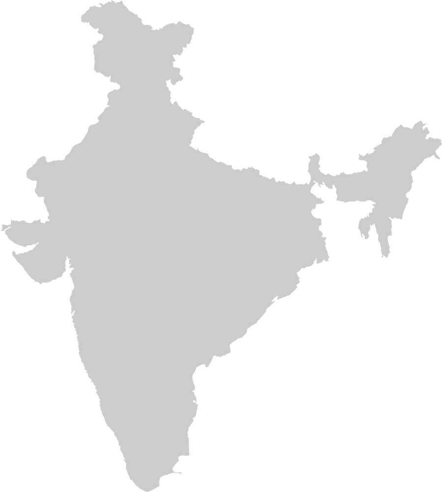 1600 X 1000 3 - India Map Vector Png (1600x1000), Png Download