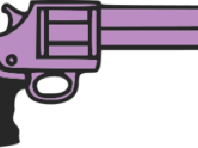 Gun Clipart Vector - Small Cartoon Gun (640x480), Png Download