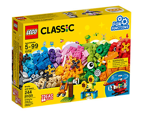 Lego Classic Bricks And Gears - Lego Bricks And Gears (700x700), Png Download