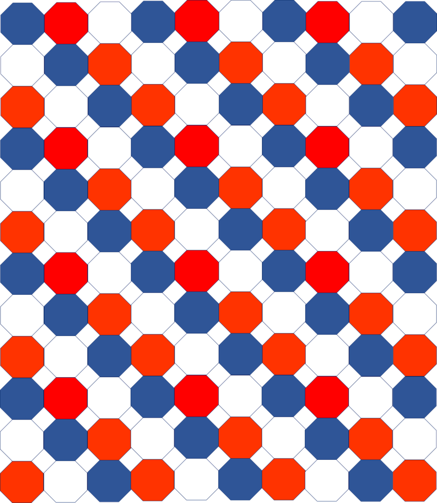 Geometric Design Red, Backgrounds Textures - Red White Blue Design (889x1024), Png Download