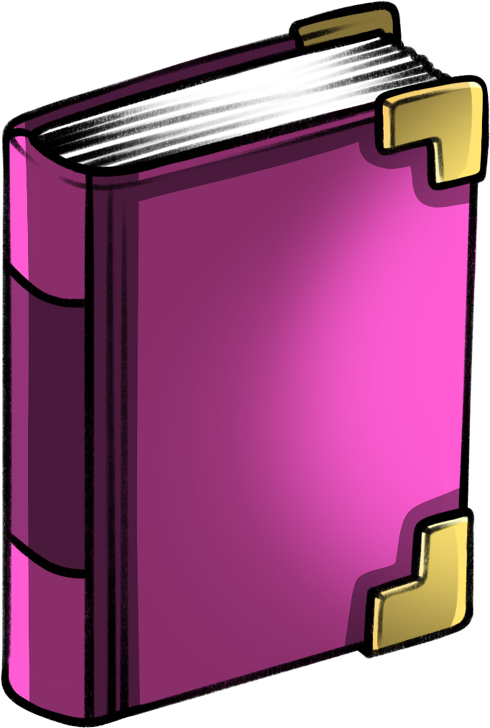 Closed Book Clipart - Illustration (2500x2500), Png Download