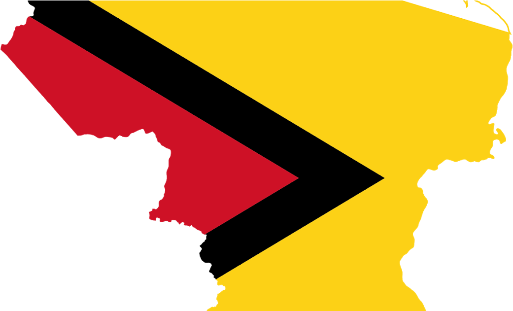Map Of Guyana (1200x630), Png Download