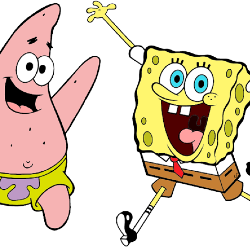 Spongebob Clipart Spongebob Squarepants Clip Art Cartoon - Spongebob 3rd Birthday Shirt (1024x1024), Png Download