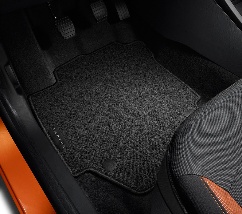 Renault Textile Floor Mat Grey - Car Seat Cover (800x800), Png Download