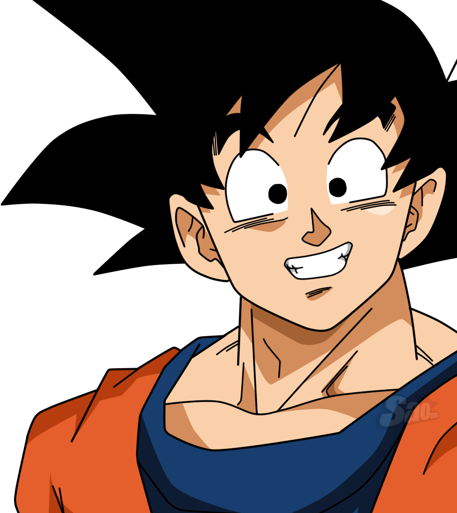 Dbs Goku De Face (911x1024), Png Download