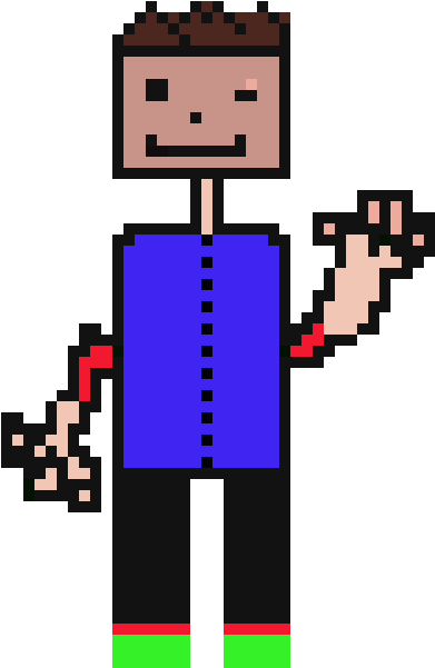 My Youtuber - Cartoon (550x610), Png Download