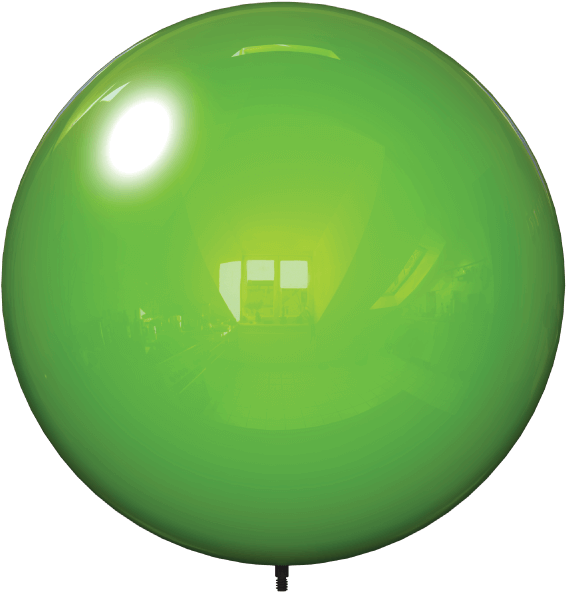 Duraballoon Vinyl Reusable Helium Free Balloon 18" - Balloon (600x600), Png Download