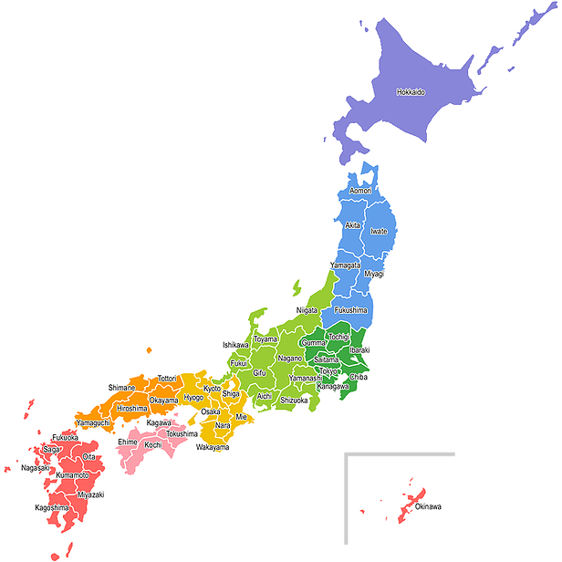 Map Japan English - Japan Exports And Imports Map (616x616), Png Download