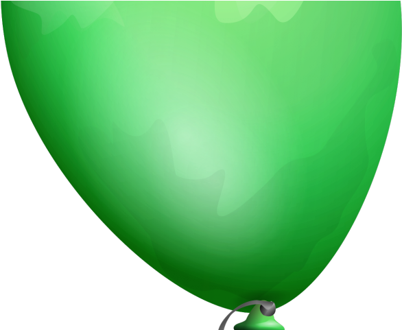 Green Clipart Balloon - Balloon Clip Art (640x480), Png Download