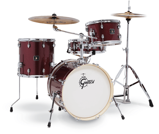 Gretsch Energy Street Kit Ruby Sparkle - Gretsch (768x580), Png Download