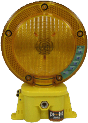 Pi-lit Barricade Lamp - Circle (600x685), Png Download