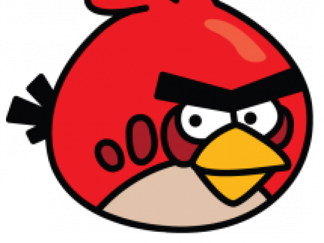 Red Angry Bird Pinata (640x480), Png Download
