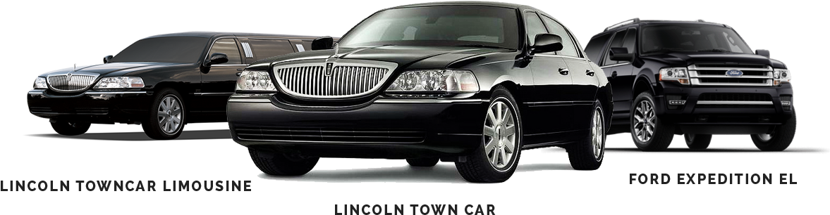 Lincoln Town Car Limo - Lincoln Town Car (1200x360), Png Download
