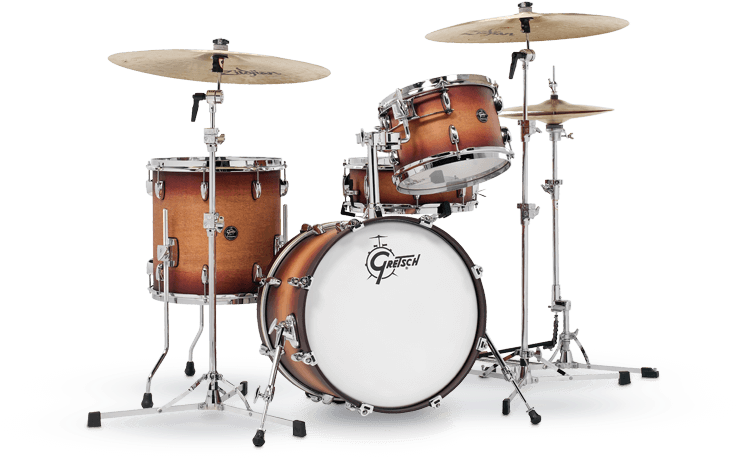 Gretsch Rn2 J484 Renown Series Lacquer 4 Piece 18 Inch - Gretsch Catalina Club Ct1 J403 (768x580), Png Download