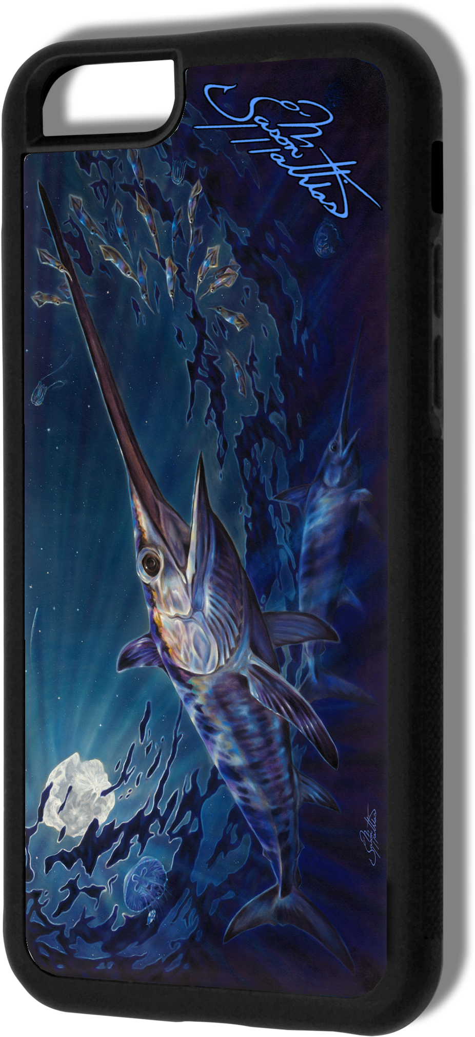 Iphone 6 Swordfish Case - Prince Of Darkness (1031x2116), Png Download