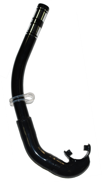 Aqa Black Silicone Snorkel - Ocean Hunter Phantom Snorkel (1000x600), Png Download