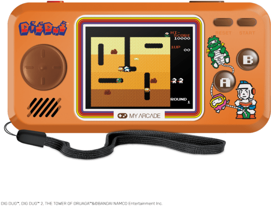 Dig Dug® Pocket Player - My Arcade Pocket Players (600x600), Png Download
