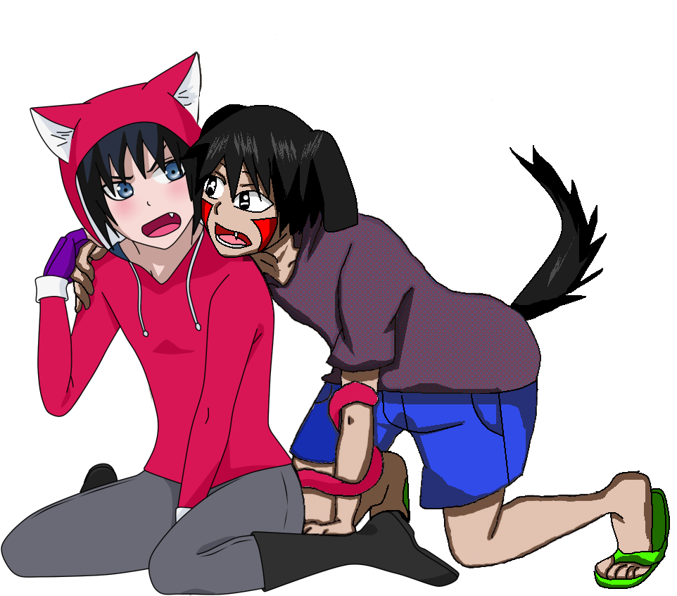 Nyan Dog Photo - Cartoon (1000x878), Png Download