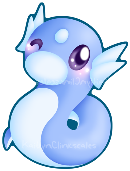 132kib, 600x600, Img 2152 - Cute Dratini (600x600), Png Download