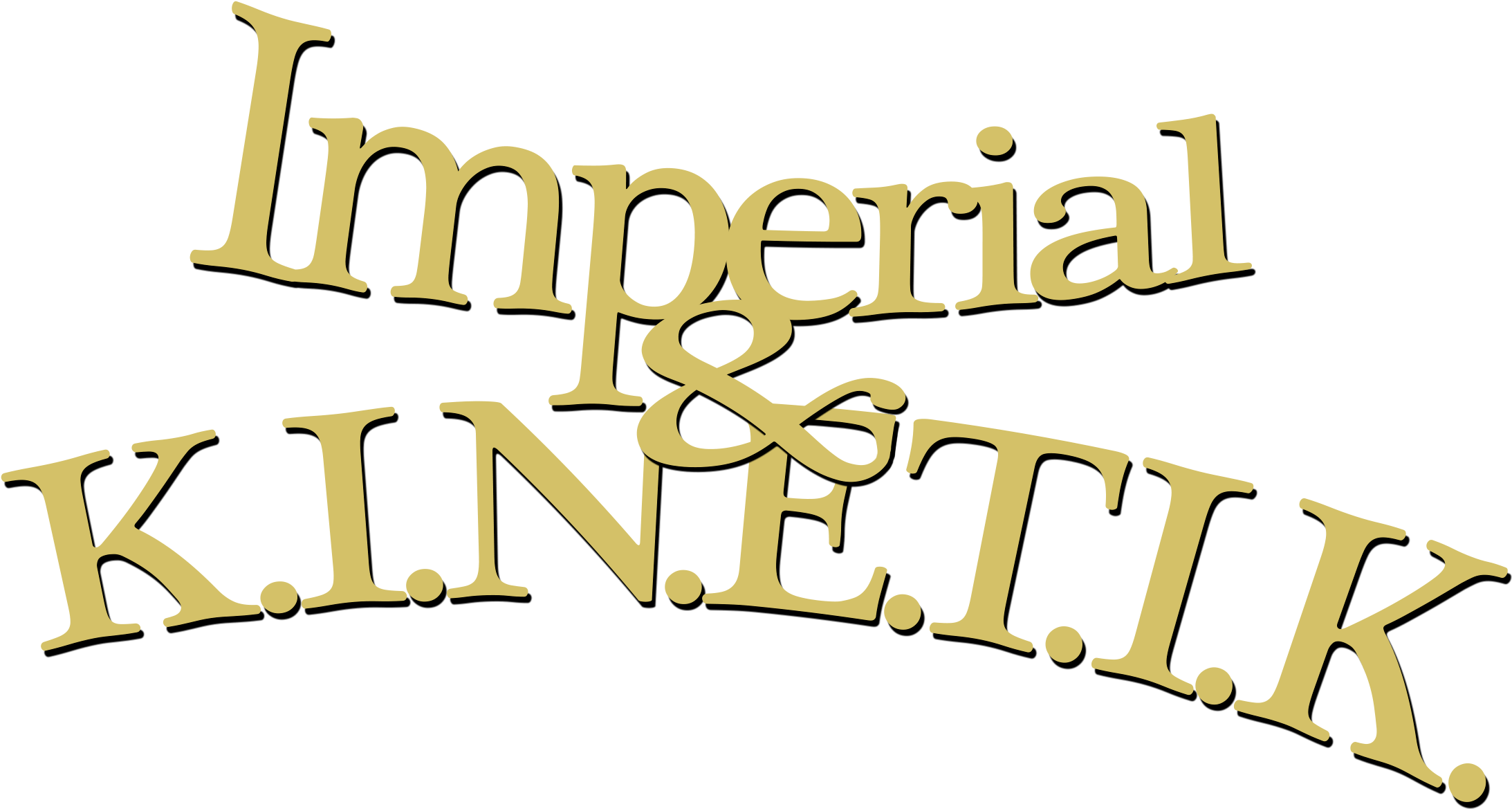 Imperial And K - Calligraphy (2345x1301), Png Download