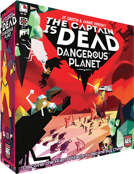 The Captain Is Dead Dangerous Planet Box - Graphic Design (709x709), Png Download