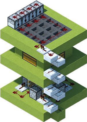 Extend Your Current Redstone Ladder To The New Platform, - Educational Toy (748x421), Png Download