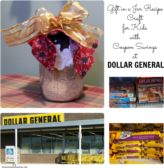 Gift In A Jar Recipe Craft For Kids With Coupon Savings - Dollar General (600x600), Png Download