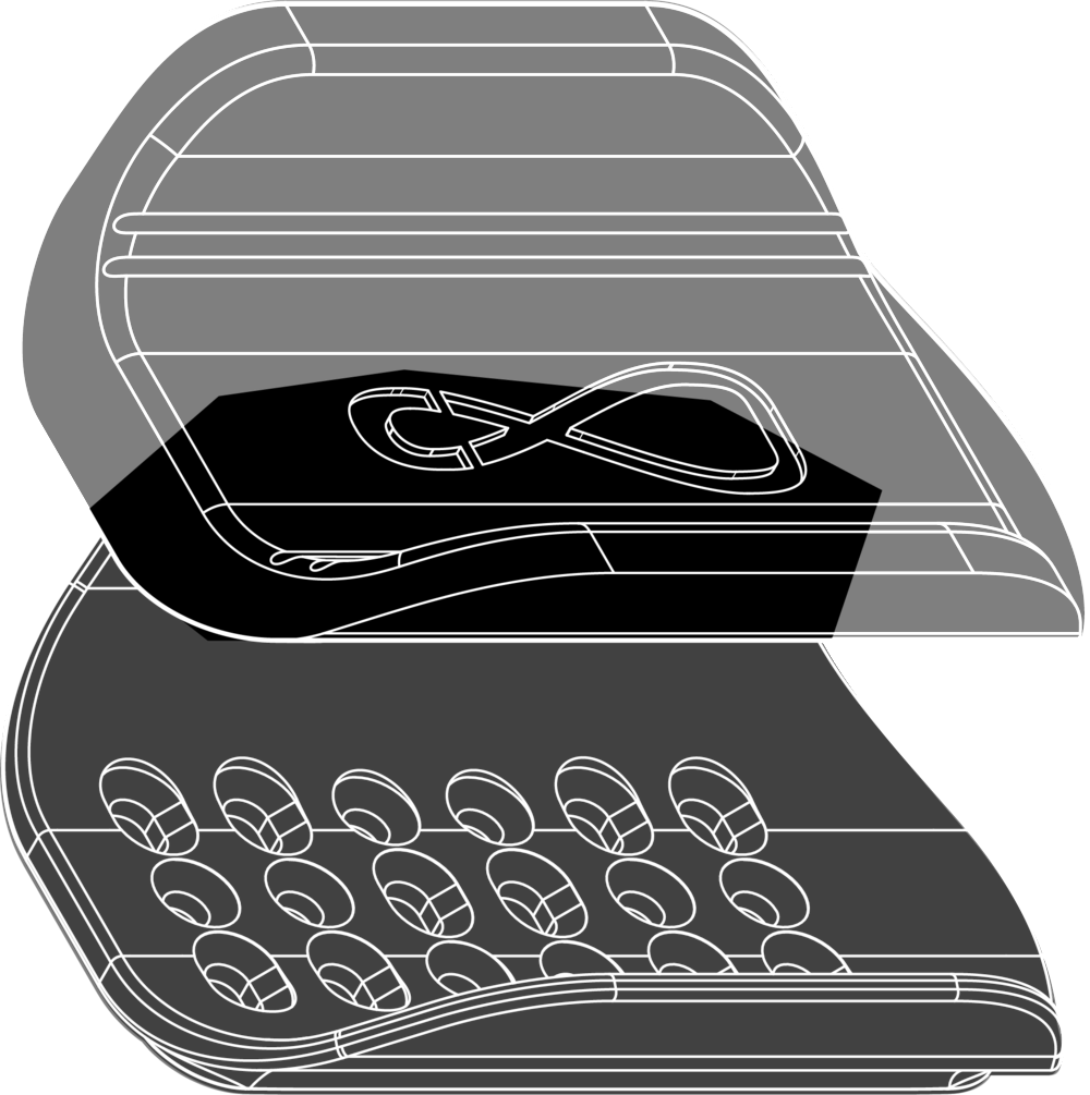 Syncerg Prod Wireframe Plus Spacer - Illustration (1000x1005), Png Download