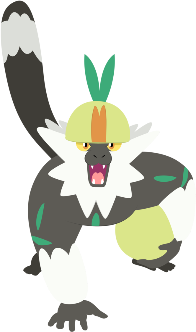 This Electric/fairy-type Is The First To Appear In - Passimian Pokemon (687x1164), Png Download