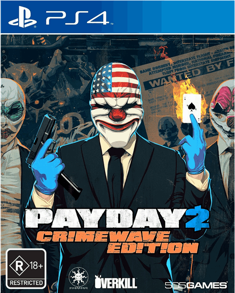 Crimewave Edition - Pay Day 2 Ps4 (600x600), Png Download