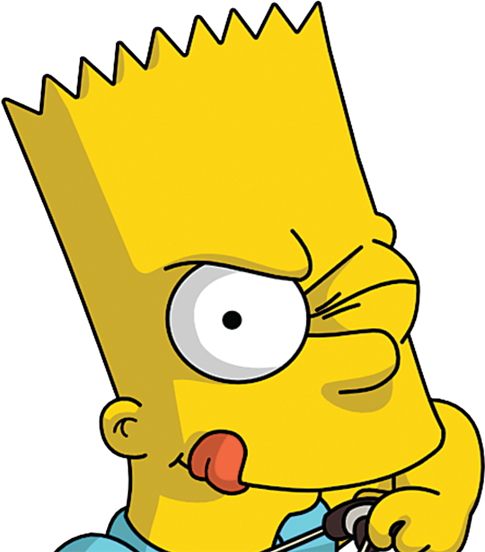 Pro Football - Bart Simpson Homero Png (1140x798), Png Download