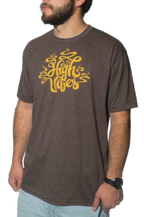 Chiefton High Vibes T-shirt - Active Shirt (500x750), Png Download