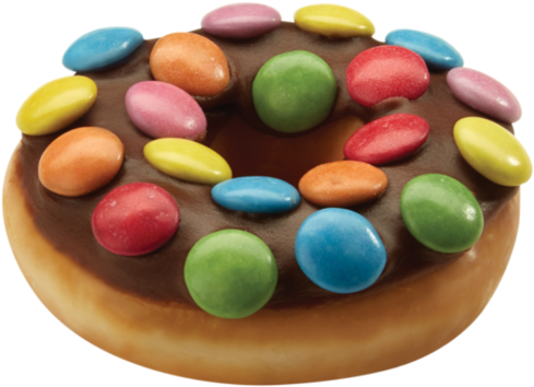 And For Those That Love A Krispy Kreme Chiller, This - Candy (650x554), Png Download