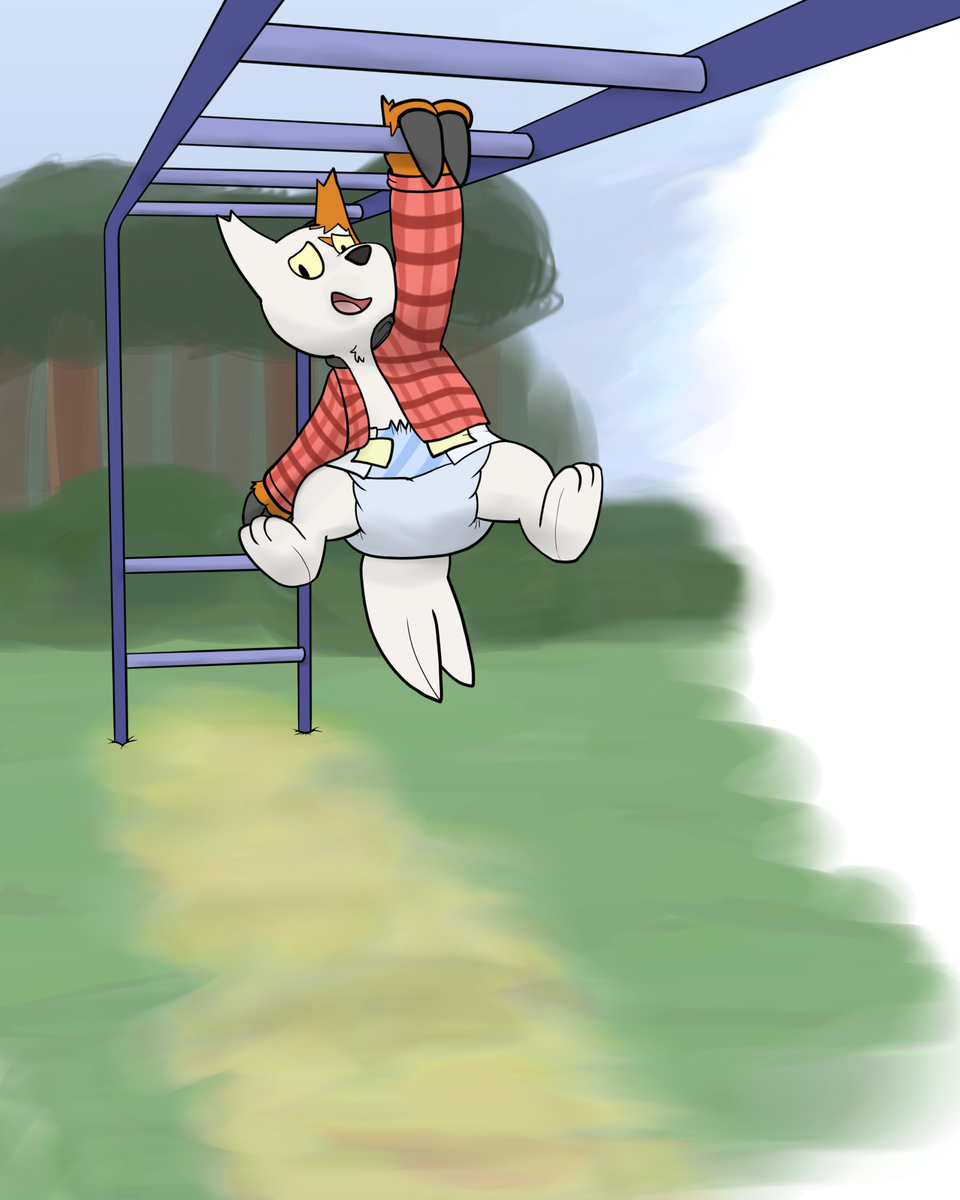 Randy The Riolu On Twitter - Cartoon (960x1200), Png Download