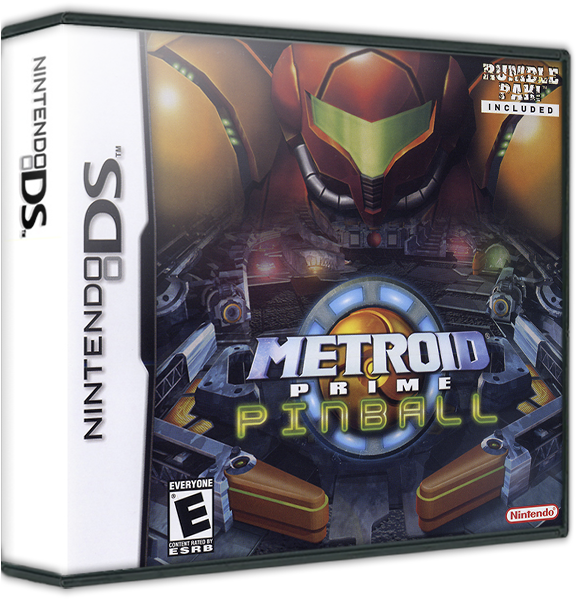 Metroid Prime Pinball - Metroid Prime Pinball Boxart (587x598), Png Download