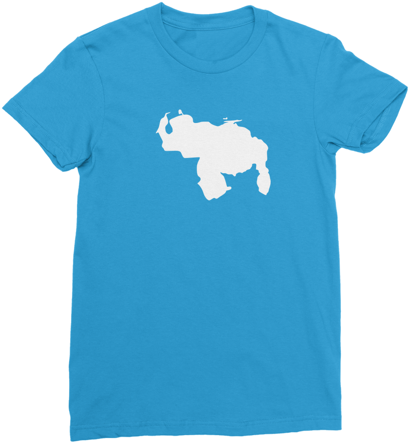 franela Clásica De Mujer Good Vibes Venezuela - Shirt (1024x1024), Png Download