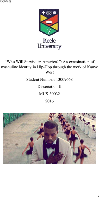 Pdf - “ - Kanye West Runaway (595x842), Png Download
