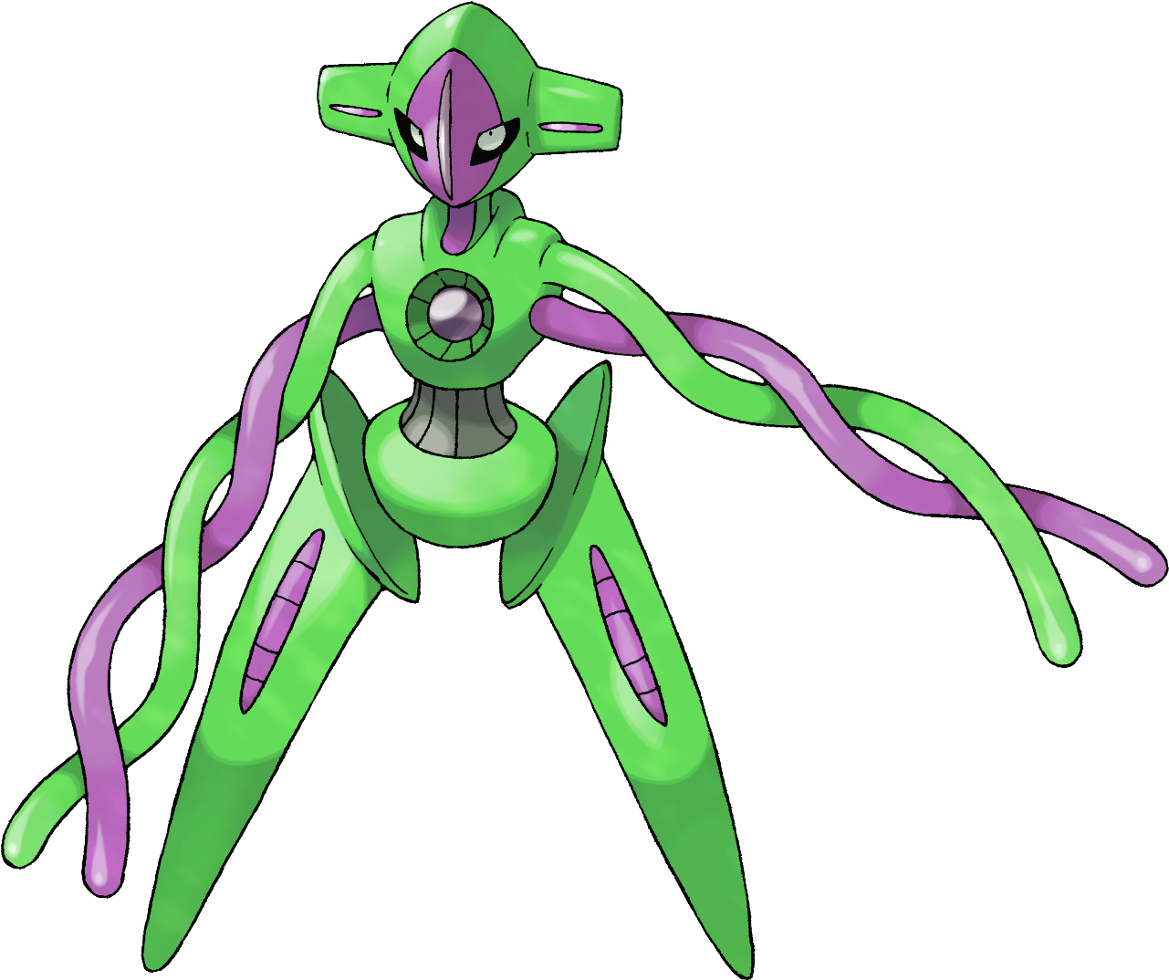 210h81w - Pokemon Deoxys (1280x1280), Png Download