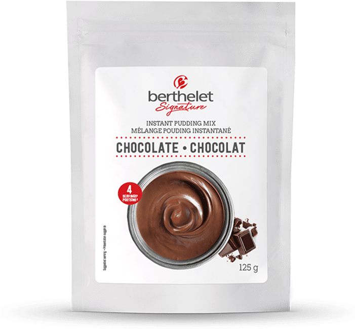 Chocolate Instant Pudding - Berthelet (700x700), Png Download