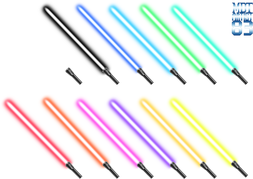 Blue Lightsaber Png - Lightsaber All Colors (1024x770), Png Download