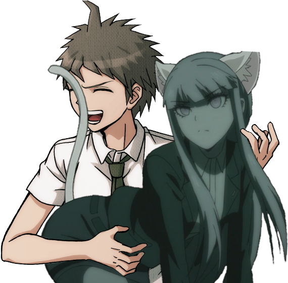 Trigger Happy Havoc Hinata Hyuga Hair Human Hair Color - Danganronpa Sprite Cranberry (960x560), Png Download