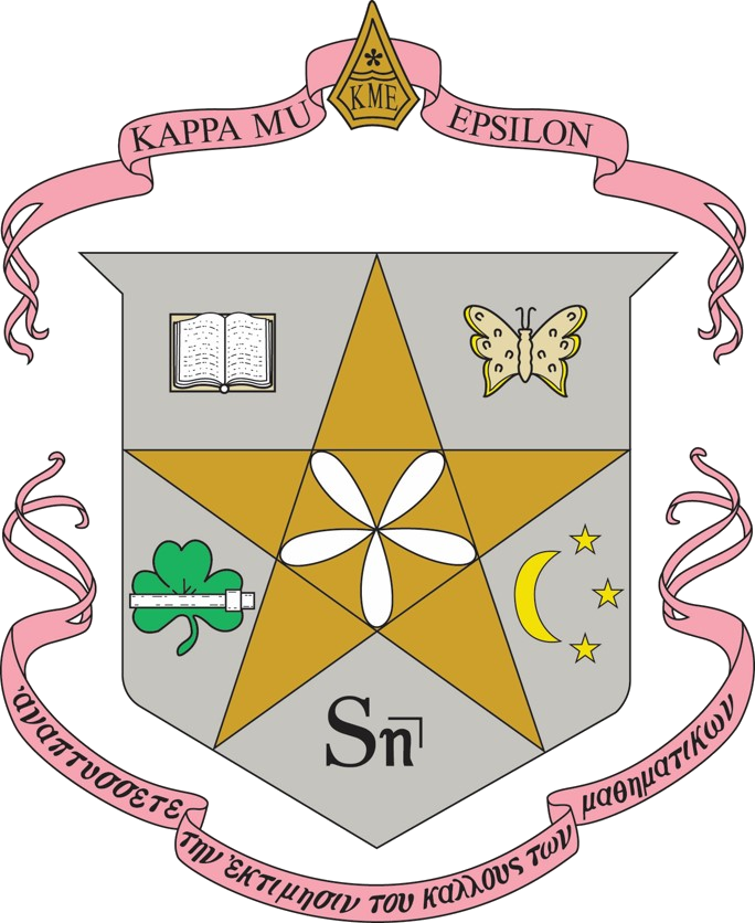 Wyant And Professor L - Kappa Mu Epsilon Crest (684x836), Png Download