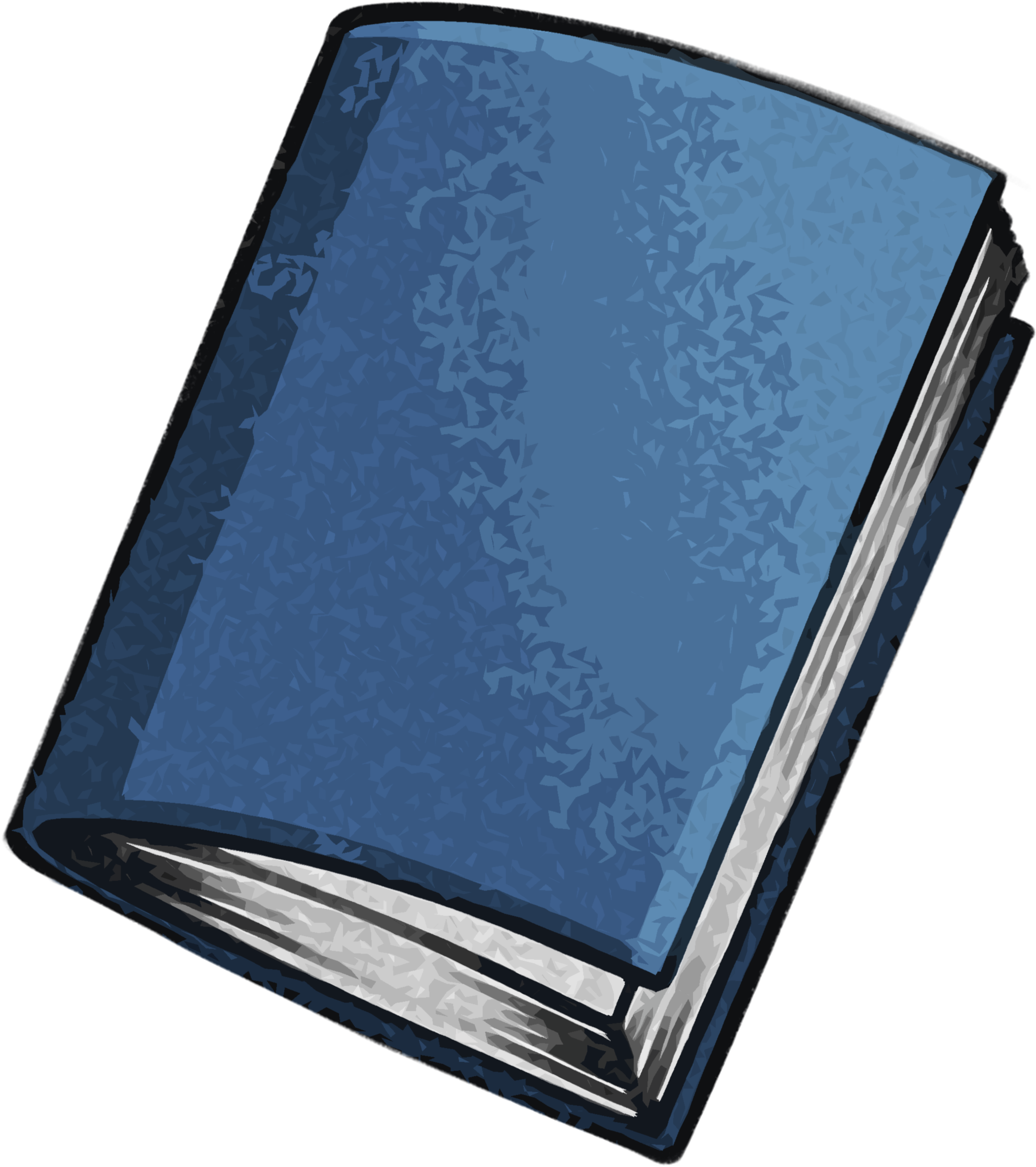 Blue Softbound Book - Book Cover (2500x2500), Png Download