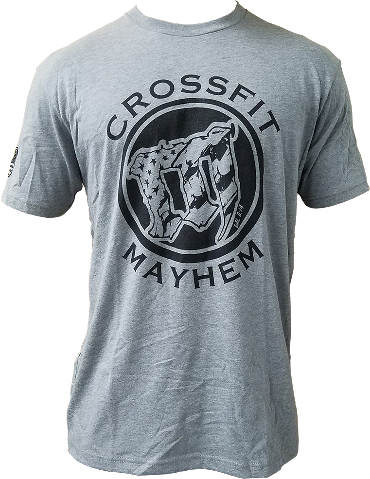 Mayhem Circle Tee - Active Shirt (786x1008), Png Download