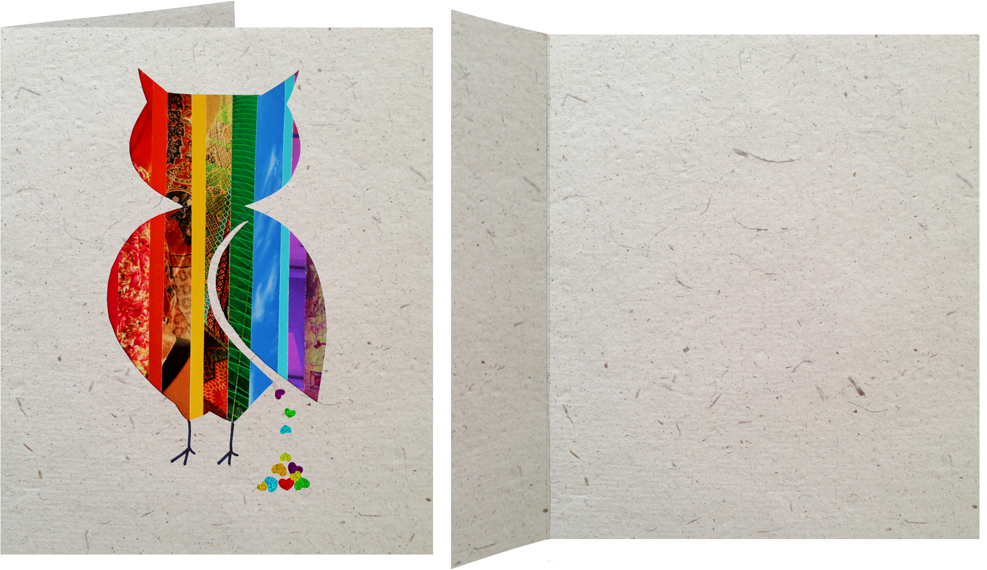 Owl Blank Card - Graphic Design (2021x1170), Png Download