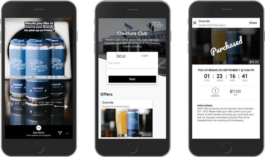 Craftcellr Beer Release Pre-order - Iphone (1000x500), Png Download